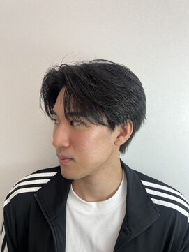 ステージ(STAGE) センターパート　ニュアンスパーマ　ダウンパーマ