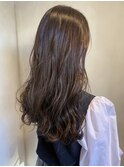 コテ風デジタルパーマスタイル