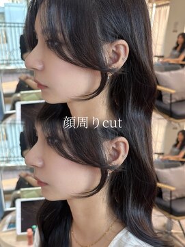 ジーナ 福岡天神(Zina) 《Zina福岡天神》韓国風顔周りカット