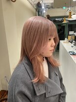 エルミタージュ(HERMITAGE)&nbsp;1ブリーチでできるピンクベージュ