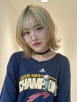 アイトーキョーエス 渋谷(AI TOKYO S)&nbsp;ウルフボブ/ウルフカット/レイヤーボブ/レイヤー/デザインカラー