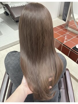 ガリカ 博多駅前(Gallica) ケアブリーチでチョコレートブラウン