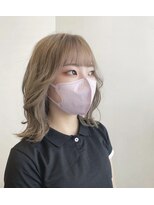 牛若丸ジャパン(Japan)&nbsp;ベージュカラー / ハイトーンボブ
