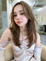 サイン 渋谷(SIGN) 韓国ヘアハッシュカットレイヤーカットブリーチ無し韓国ボブ渋谷