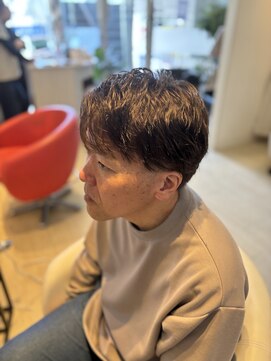 ヘアーリゾートラシックアールプラス(hair resort lachiq R+) パーマ後のメンテナンスカット