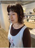 くるくるボブパーマ