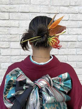 ハウス(HAUS.) 着物ヘアアレンジ