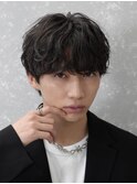 シャドウパーマ ルーズパーマ ニュアンスパーマ 韓国マッシュ