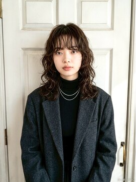 アロマ ヘアー ルーム 新宿3号店(AROMA hair room) デジタルパーマ/ウェーブ/ウルフパーマ/黒髪パーマ/前髪/新宿