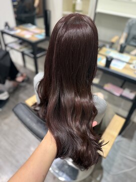 ココット 京橋店(cocotte) 艶髪ピンクラベンダーブラウンカラー
