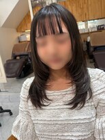 アントワープヘアー 知多半田駅前店(Antwerp hair)&nbsp;セミロングレイヤー