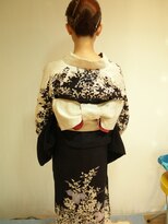 ネス(NESS) 【浴衣ヘアセットアップ】大人っぽい浴衣のセット306