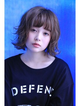 ヘアサロンエム 渋谷店(HAIR SALON M) 重軽ウェーブボブ