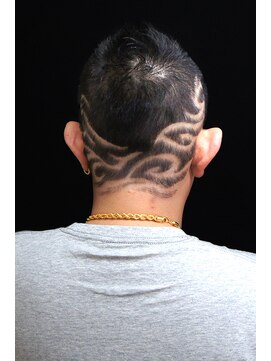 カプリヘアーデザイン(Capri Hair design) トライバルバリアート☆インパクトモヒカン