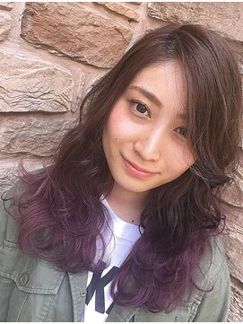 ヘアメイク ポルテ(HAIR MAKE PORTE) バイオレットグラデーション