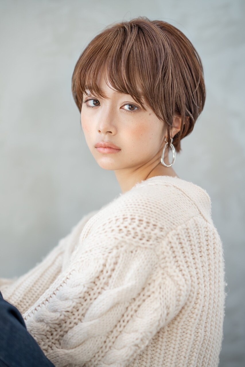 AUSTIN錦糸町』くせ毛風無造作カール×丸みショートボブ AUSTIN錦糸町』くせ毛風無造作カール×丸みショートボブ