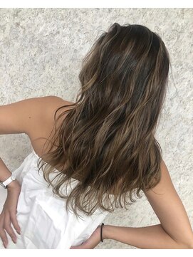 ノア ヘアデザイン 町田店(noa Hair Design) ハイライト×ウェーブ