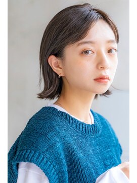 アメリ 新宿(Ameri) Ameri 小顔ヌーディショート　イルミナカラー　【新宿】