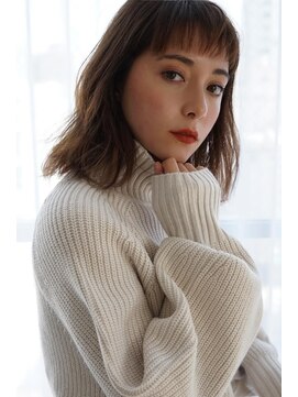 エアー 大阪(AIR) 【air-OSAKA】栃本優美 ショートバング×ベージュ