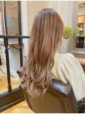 【シールエクステ】ナチュラルベージュグラデーション