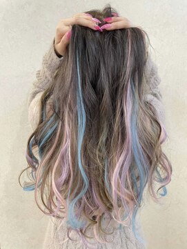 ラビスモア(Lovis moa) 魅力倍増カール/セミディ/シアーカラー/ダークアッシュ/姫カット