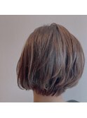 動きのあるショートボブ