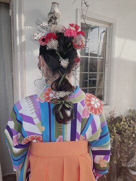 アリス Alice 卒業式セット着付け