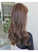 大人上品なベージュハイライト