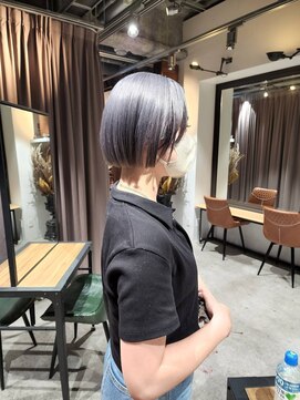 ブロック ジャポン(bloc japon) シルバーブルージュミニボブ