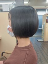 美容室 びゃんびゃん 社店&nbsp;切りっぱなしボブ/ボブ/ワンレン