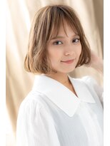 カバーヘア ブリス 戸田公園西口店(COVER HAIR bliss)&nbsp;カーキベージュヘルシースタイルAラインボブZ戸田公園20代30代