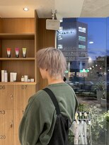 アース 三田南ウッディタウン店(HAIR&MAKE EARTH) 20代30代30代メンズフェザーマッシュ束感アッシュ好感度