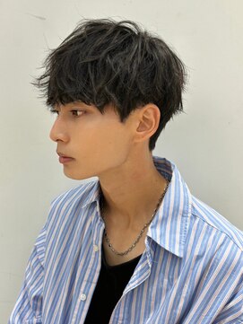 ツーダブルバイフィフス 西梅田店(WW.. by fifth) ツイストスパイラルメンズマッシュツイストパーマツーブロック