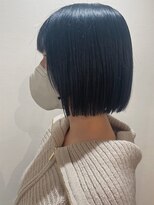ノワ 三鷹店(Nowa)&nbsp;ショート【ボブ・ダークブルー】