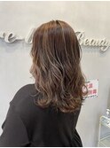 ベージュハイライト