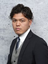 エース 中野(Ace)&nbsp;メンズツーブックパーマ<理容室><MEN'S/中野/バーバー>