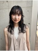 ロングパーマ