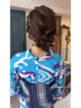 キュア(CURE) 浴衣ヘア☆