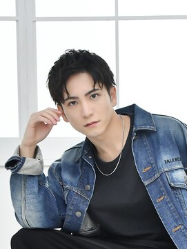 ロアー ヘアー リンク 葛西駅前店(RAWR hair link) 【RAWR】ビジネスショート ナチュラルヘア センターパート