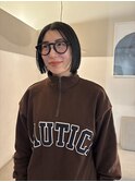 時短スタイリングで決まる！ユニセックスボブ