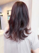 キャアリー(Caary)&nbsp;福山市20代30代40代50代60代caary外ハネウルフピンク