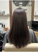 大人綺麗マロンブラウンカラー20代30代40代【カミケン清明店】