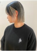 モノトーンカラー&ボブ