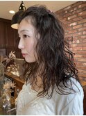 【Vicky指名】パーマ ベージュ 向ヶ丘遊園