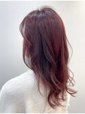 ミディアムロング美髪韓国ヘア顔周りレイヤー☆