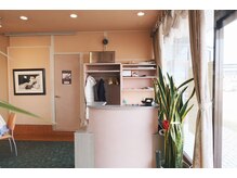 髪ワザ(髪WAZA)の雰囲気（受付になります。高岡市/姫野）