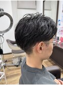 毛流れショート