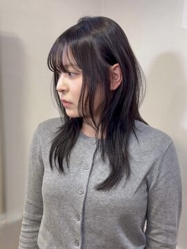 カミケン 黒岩店　kamiken・ ハッシュカット/ミディアムレイヤー【カミケン黒岩店/福島】