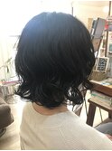 大人女子パーマ