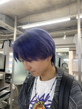 クロムトウキョウ ザ バーバー ネオン 新宿店(CHROM TOKYO the Barber ne/on) サファイアブルー